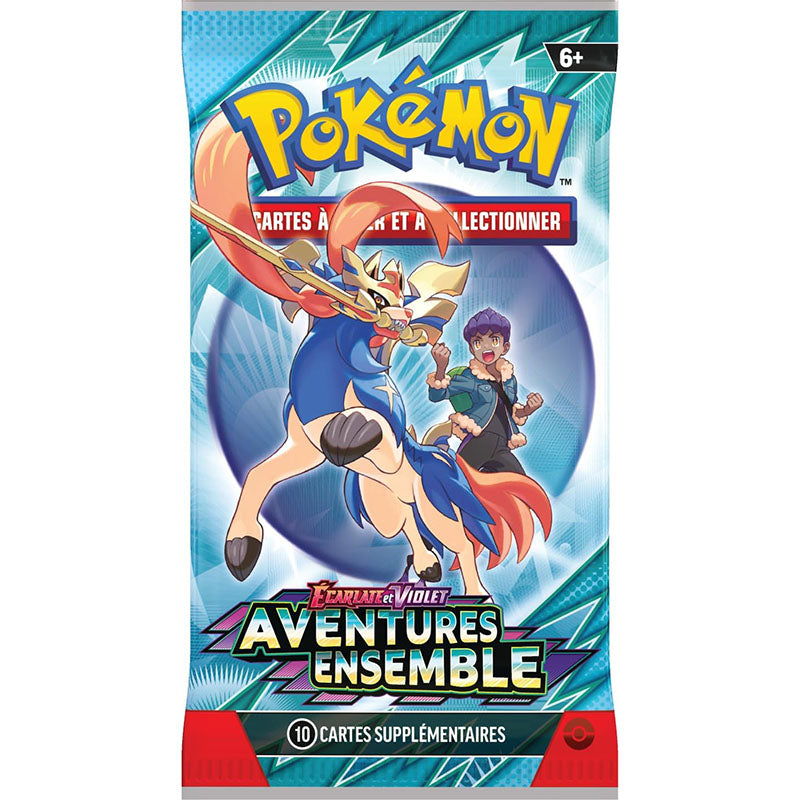 Pokémon – Booster - EV09 Écarlate et Violet - Aventures Ensembles à l’unité