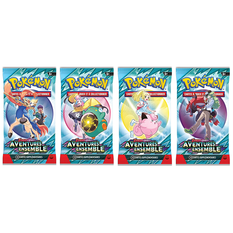 Pokémon – Booster - EV09 Écarlate et Violet - Aventures Ensembles à l’unité