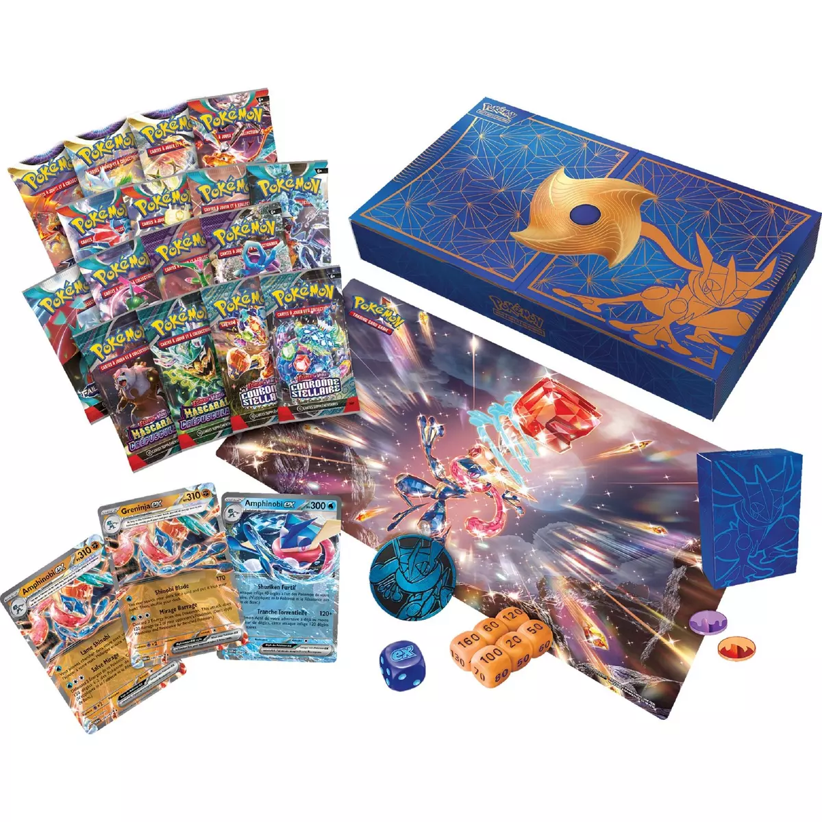 Pokémon – Collection Ultra-Premium Amphinobi-ex (FR)