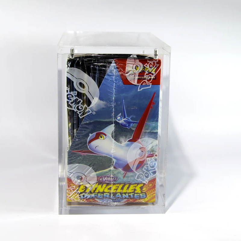 Protection Acrylique pour Display Pokémon – Boîtier Rigide Transparent
