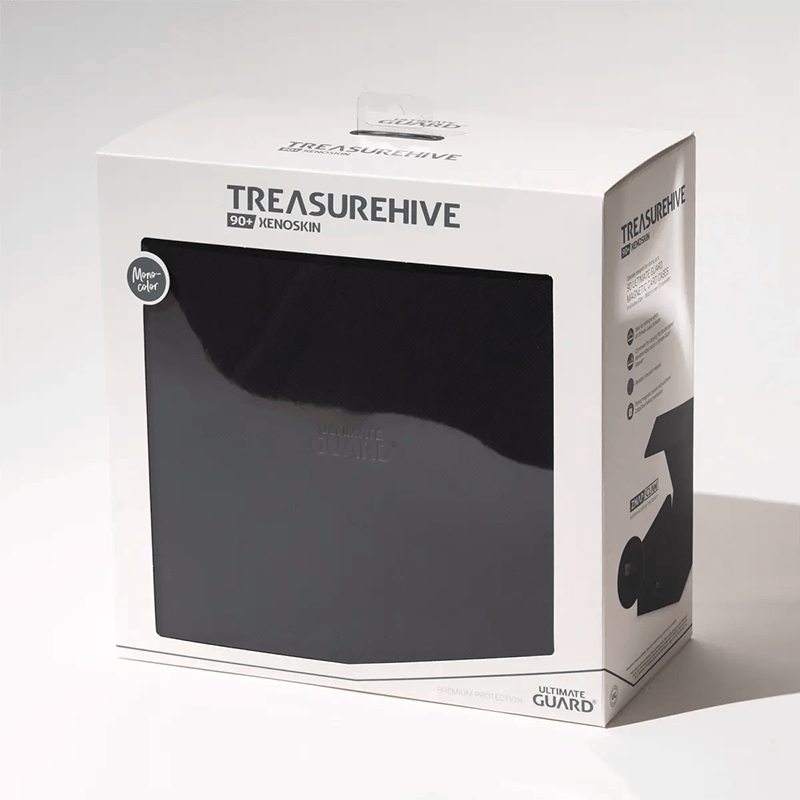 Ultimate Guard Treasurehive 90+ Xenoskin - Boîte de Rangement pour Cartes Gradées - Shiny TCG