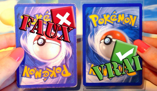 Comment reconnaître une fausse carte Pokémon