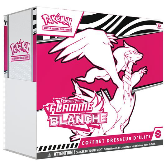 Pokémon - ETB - Coffret Dresseur d'Elite - EV10.5 Écarlate et Violet - Flamme blanche