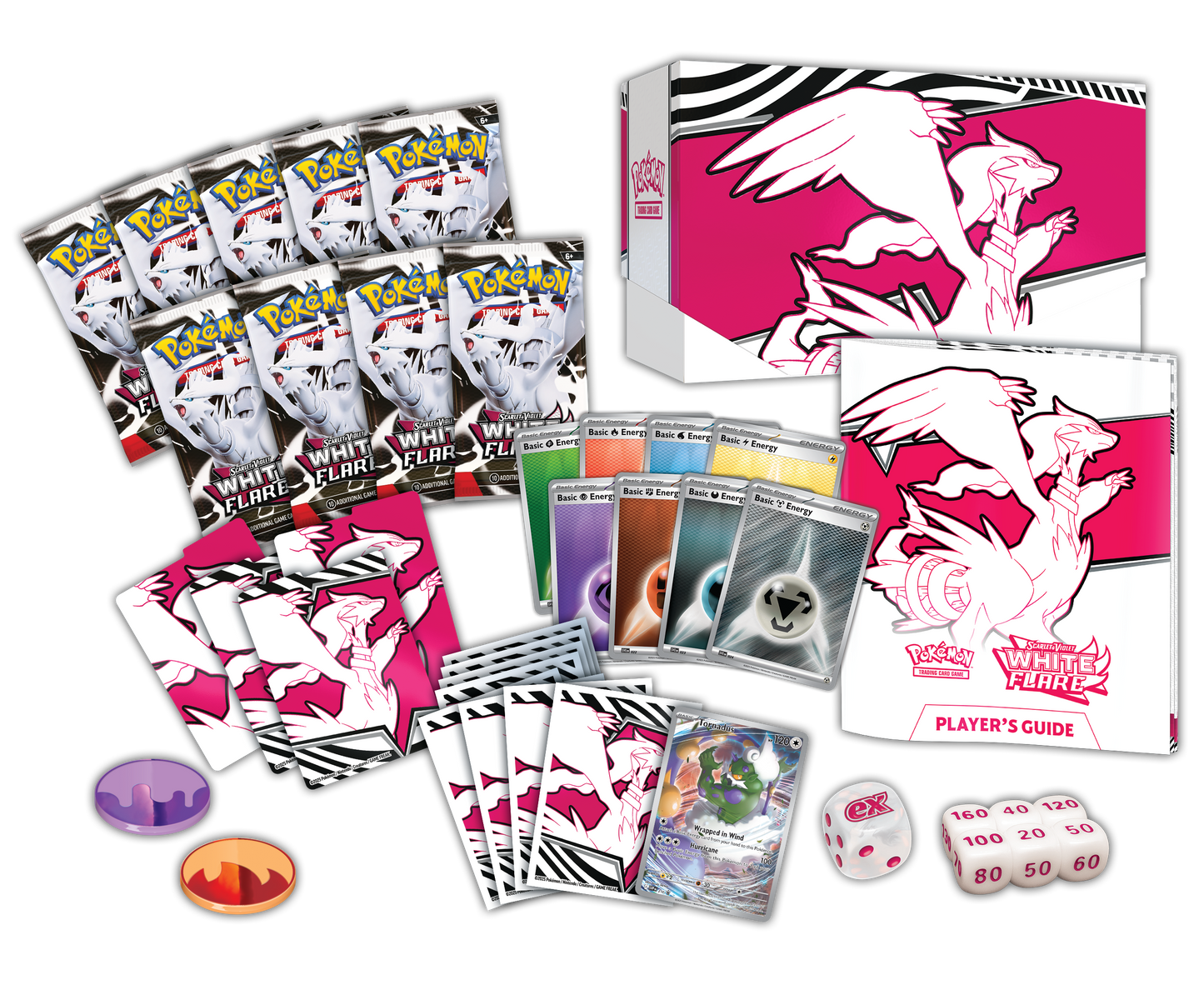 Pokémon - ETB - Coffret Dresseur d'Elite - EV10.5 Écarlate et Violet - Flamme blanche