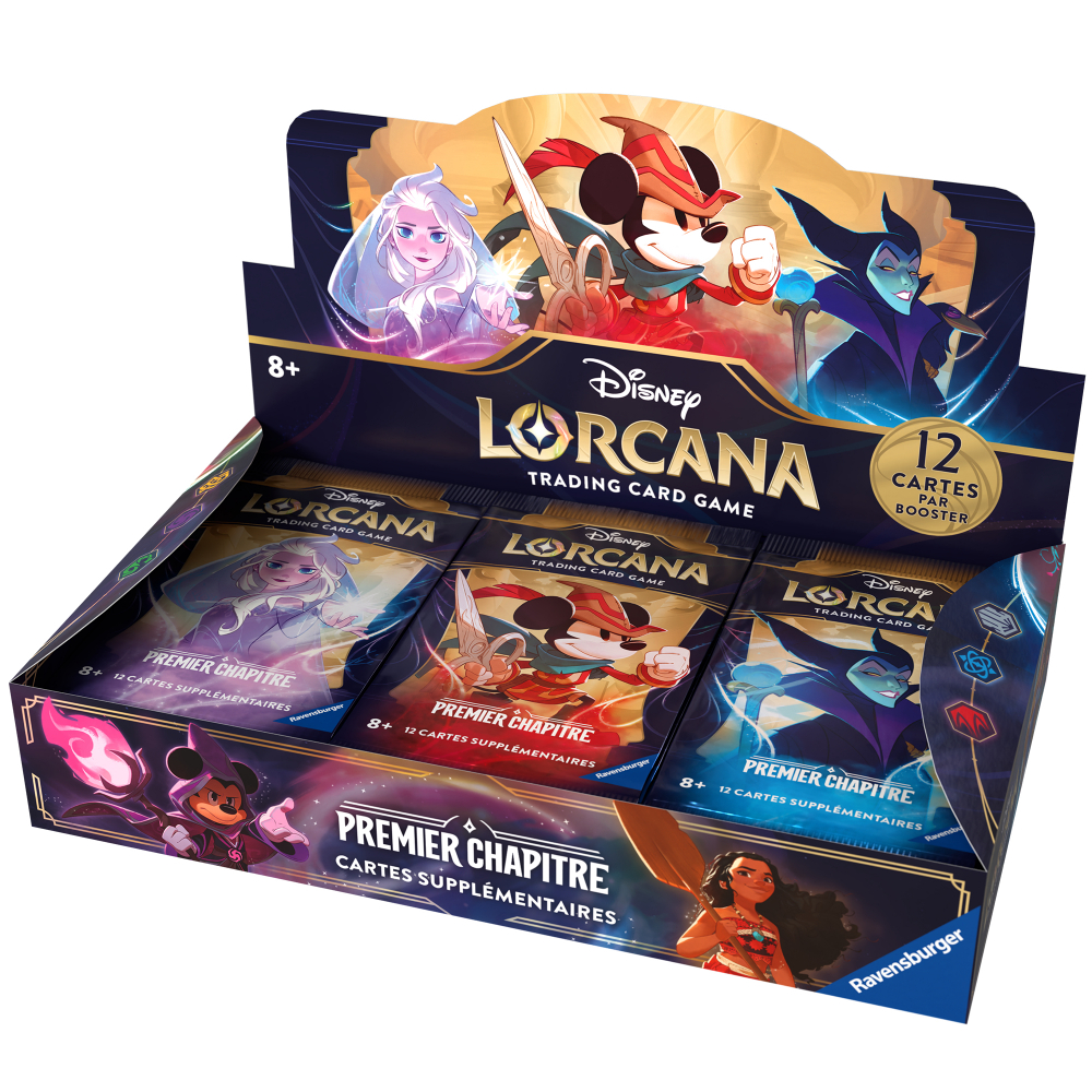 Lorcana – Display 24 Boosters Premier Chapitre | Cartes Françaises