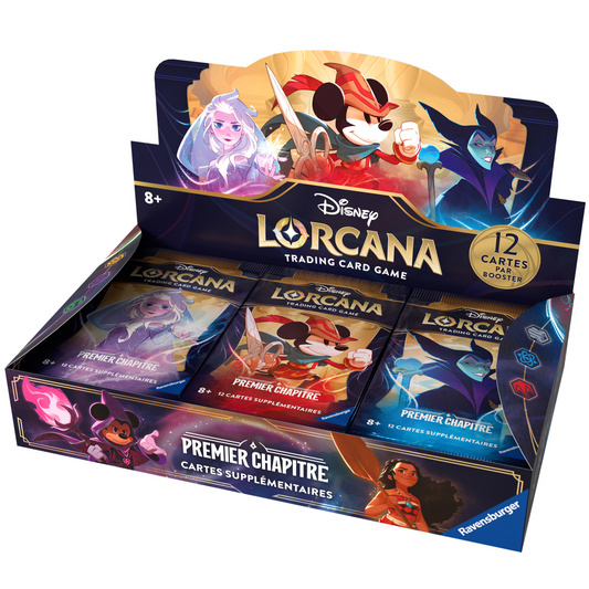 Lorcana – Display 24 Boosters Premier Chapitre | Cartes Françaises