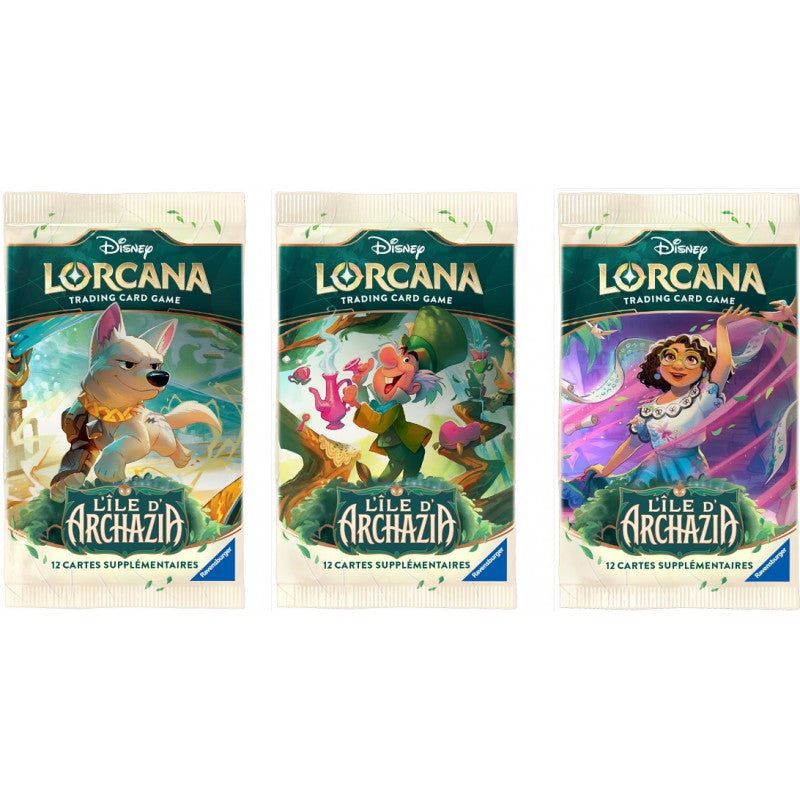 Lorcana – Display 24 Boosters L’Île d’Archazia | Cartes Françaises