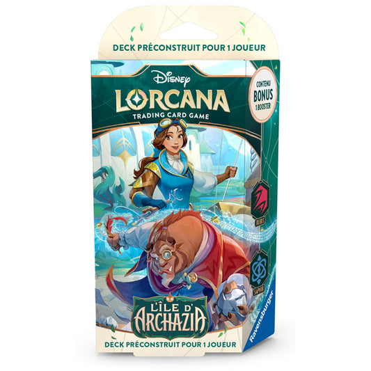 Lorcana – Deck de Démarrage L’Île d’Archazia : La Belle et la Bête