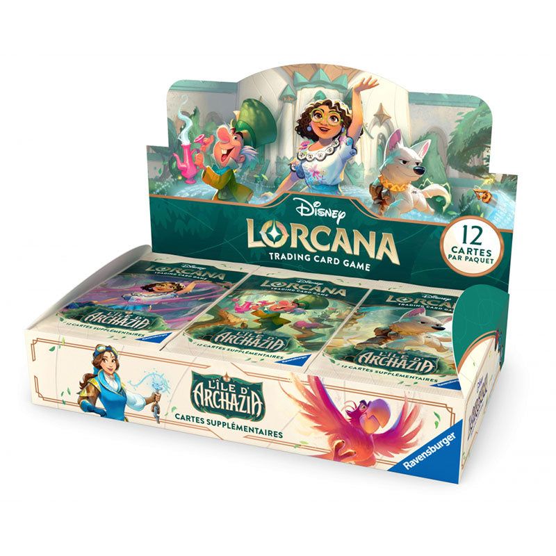 Lorcana – Display 24 Boosters L’Île d’Archazia | Cartes Françaises