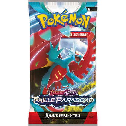 Pokémon – Tripack - 3 Boosters EV4 Faille Paradoxe : Cryodo