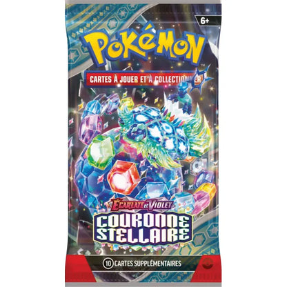 Pokemon - Booster - EV07 Écarlate et Violet – Couronne Stellaire : Booster à l'unité - Shiny TCG