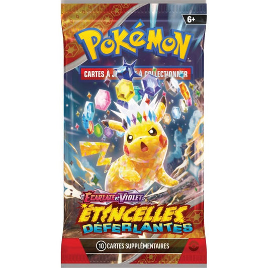 Pokemon - Booster - EV08 Écarlate et Violet – Étincelle Déferlante : Booster à l'unité - Shiny TCG