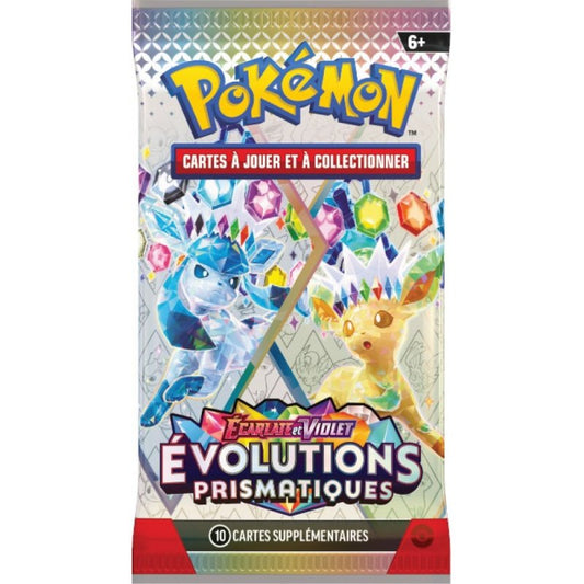 Pokemon - Booster - EV8.5 Écarlate et Violet – Évolutions Prismatiques : Booster à l'unité - Shiny TCG