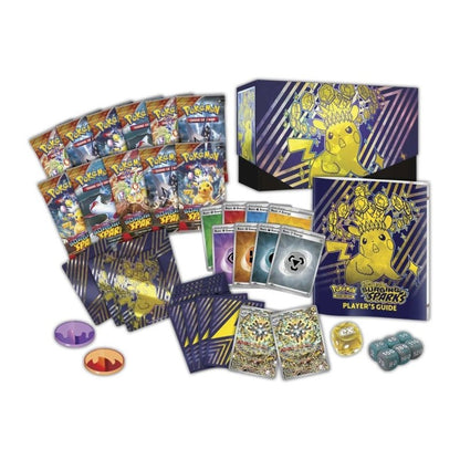 Pokémon - ETB - Coffret Dresseur d'Elite - EV08 Écarlate et Violet - Étincelles Déferlantes - Shiny TCG