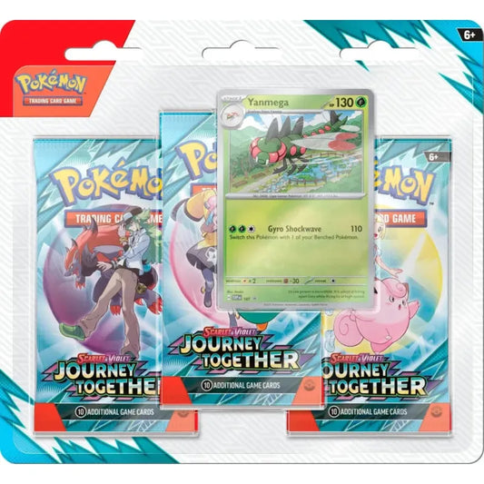 Pokémon - Tripack - EV09 Aventures Ensembles : Yanmega - Shiny TCG