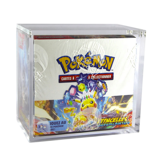 Protection Acrylique pour Display Pokémon – Boîtier Rigide Transparent