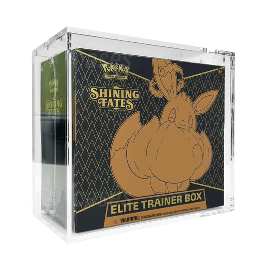 Protection Acrylique pour ETB Pokémon - Boîtier Rigide et Transparent