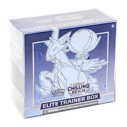 Protections Plastiques Souples pour ETB Pokémon (x10) – Étuis Transparents
