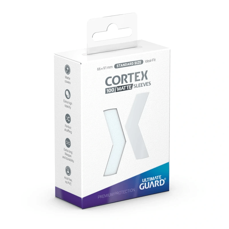 Ultimate Guard Cortex Sleeves – 100 Protèges Cartes (Taille Standard) - Shiny TCG
