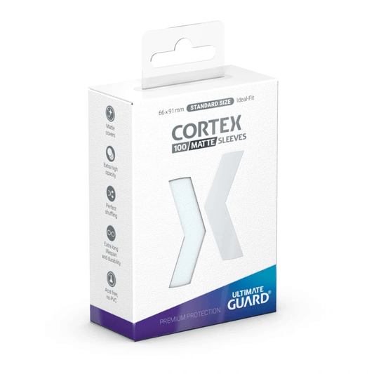 Ultimate Guard Cortex Sleeves – 100 Protèges Cartes (Taille Standard) - Shiny TCG
