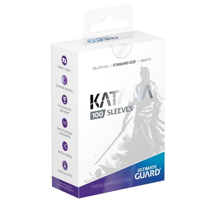 Ultimate Guard Katana Sleeves – 100 Protèges Cartes PRO (Taille Standard) - Shiny TCG